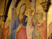 Beato Angelico Trittico con Madonna e Bambino 1433-34